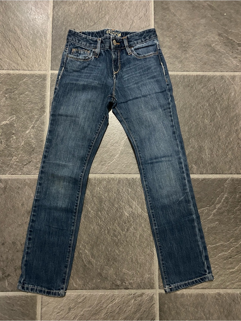 Old Navy girls Skinny Jeans - Dark Blue Denim